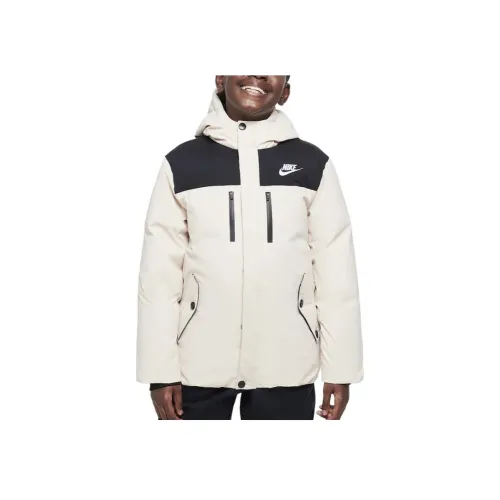 NIKE Белый Унисекс Пуховики