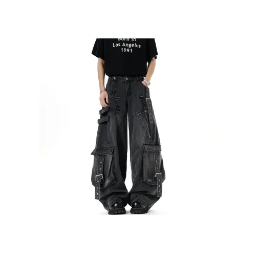 W7H1 Унисекс Джинсы