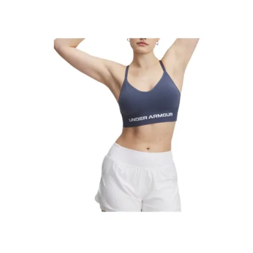 Under Armour Vanish Seamless Heavy Rain, Серый / Белый Женские Бюстгальтеры