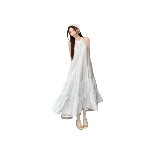 Wooden Rabbit Без рукавов Платье Женское