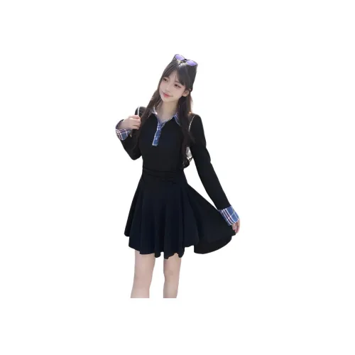 ZUKIZUKI Длинное платье с длинными рукавами женское