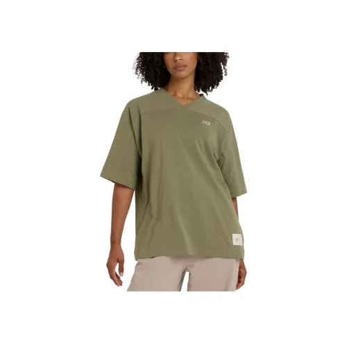 New Balance Greatest Hits T-Shirt Женская Темно-оливковая