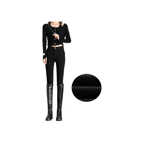 Concubine Zhu Джинсы Женские Черные