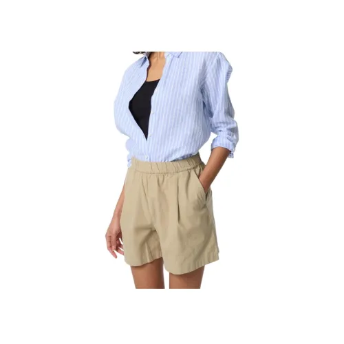 UNIQLO Повседневные шорты женские бежевый