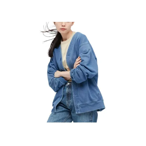 UNIQLO Толстовка Унисекс Розовый Синий