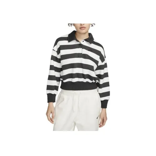 NIKE Черные Женские Поло