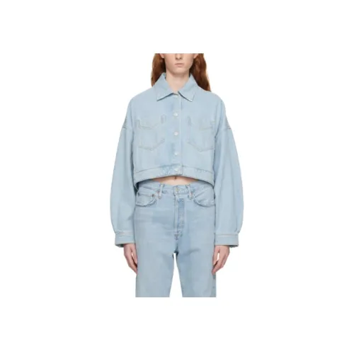 AGOLDE Куртки и Пальто Женские Синие