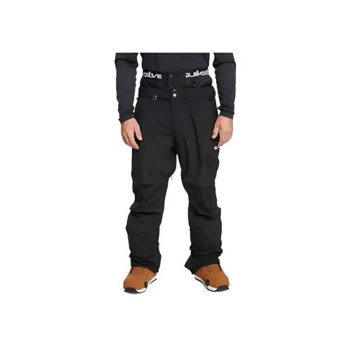 Quiksilver Черные Унисекс Лыжные Брюки