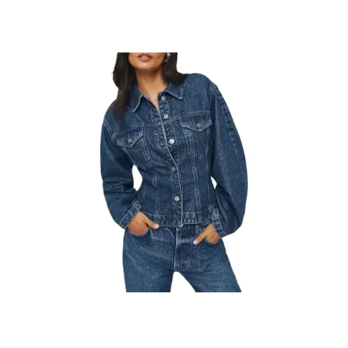 REFORMATION Деним Куртка Женские Laniel