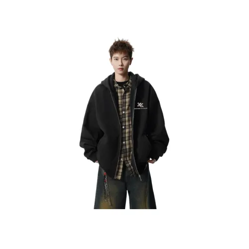 JIARONG Черный Унисекс Свитшоты