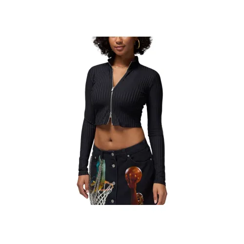 Джордан Sustainable Materials CROP TOP Женские Черный