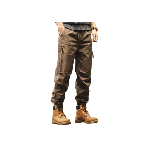 JIELEINUO Мужские Карго Брюки