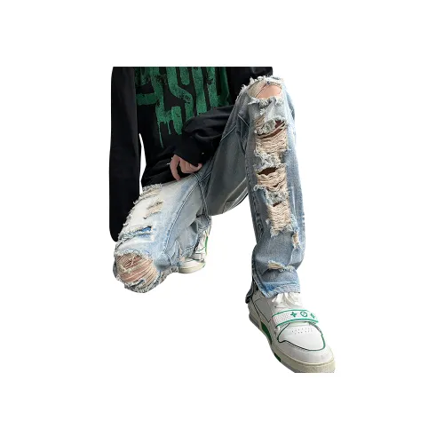 Magmode Винтажные синие унисекс джинсы