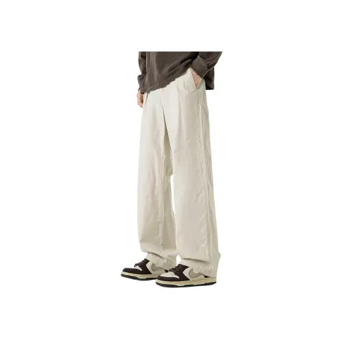 WOOD SOON Осенний Trendy Versatile Loose Fit Casual Pants Мужской