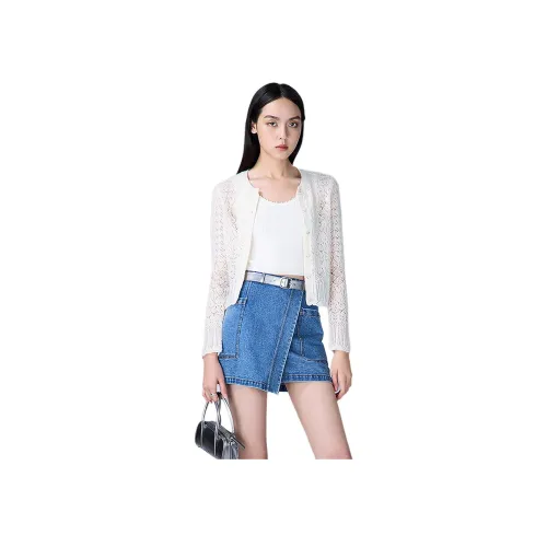 Caroline Белый Женский Трикотаж