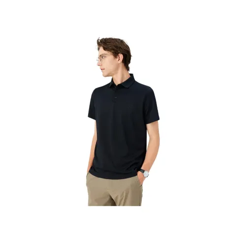 GOOD LUCK GLADIUS Ink Black Men's Polo