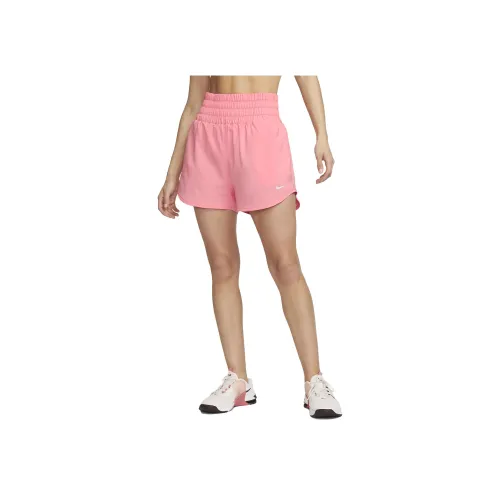 NIKE Коралловые Женские Спортивные Шорты