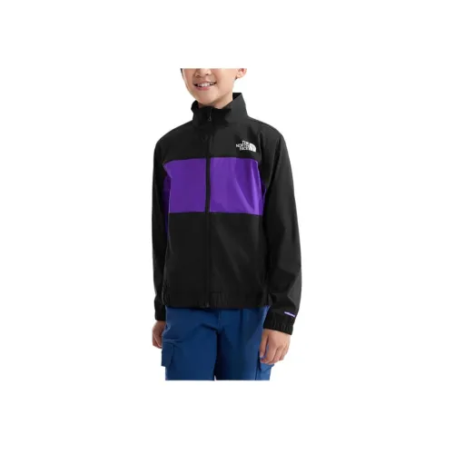 THE NORTH FACE Куртки Пальто Pinnacle Фиолетовый Космический Черный Пэчворк Подростки