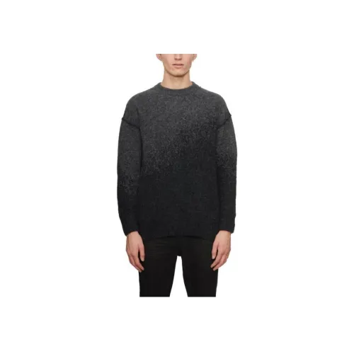 ISABEL BENENATO Carbon Gray Мужские Свитера