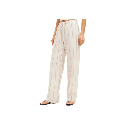Reformation Olina Linen Pants Casual Pants Women's Positano