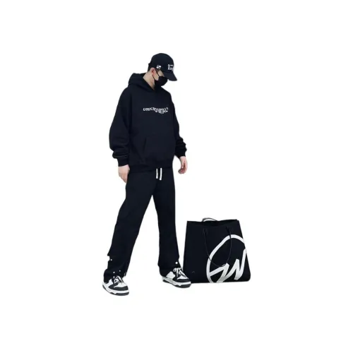 MORii Черные Унисекс Джинсы