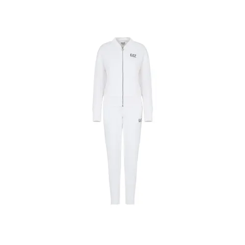 EMPORIO ARMANI EA7 Набор Белый Женские Повседневные костюмы