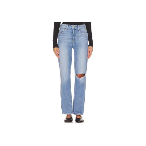 PAIGE Светло-синие Женские Джинсы