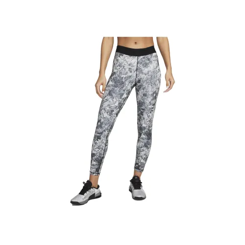 NIKE Железно-серые Женские Спортивные Брюки