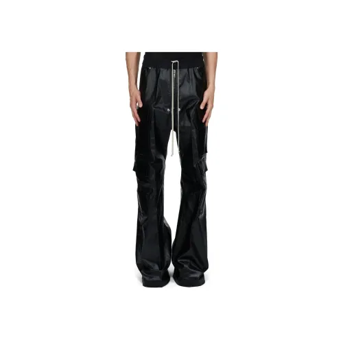 RICK OWENS совместный бренд Черные Мужские Повседневные Штаны