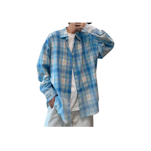 Pirkadat Синий Унисекс Рубашки