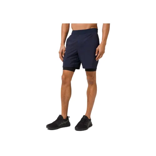 lululemon T.H.E. Спортивные шорты Мужские Морской синий Смешанный цвет