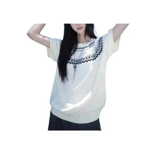 NHZN Бежевый Женские Трикотаж