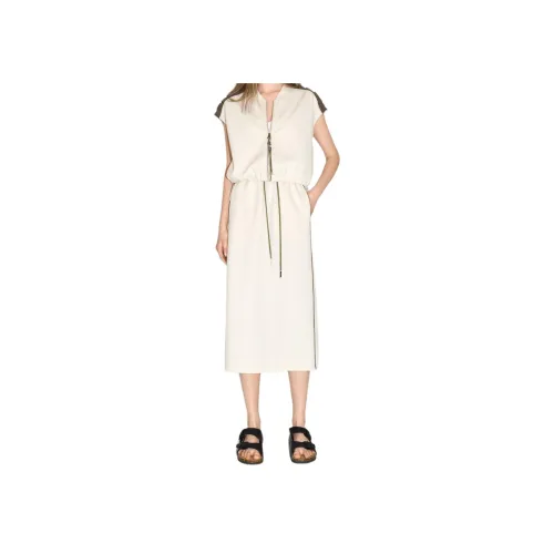 Bethine Повседневный Длинный Юбка Женские Экрю