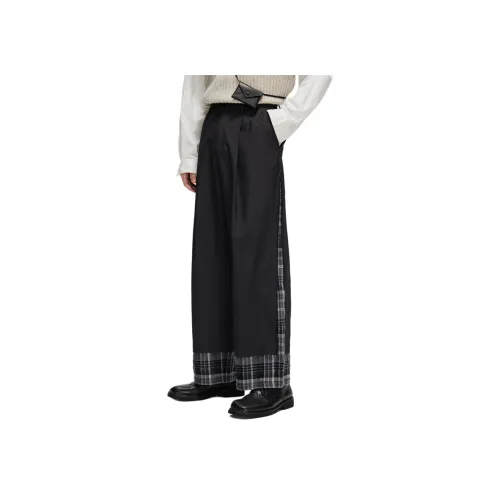 COKEIN FW24 Повседневные брюки Унисекс Темно-серый