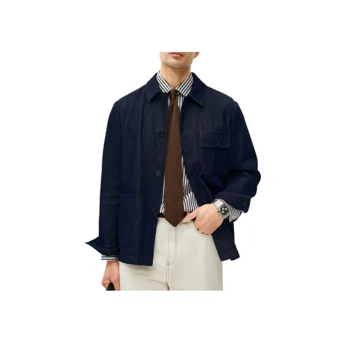 St. H Индиго Мужские Куртки