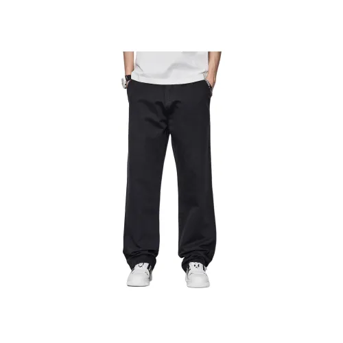 GURBAKS Мужские Повседневные Брюки Черные