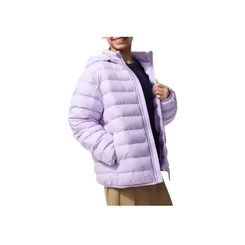 UNIQLO Фиолетовый Kids Утеплённые куртки