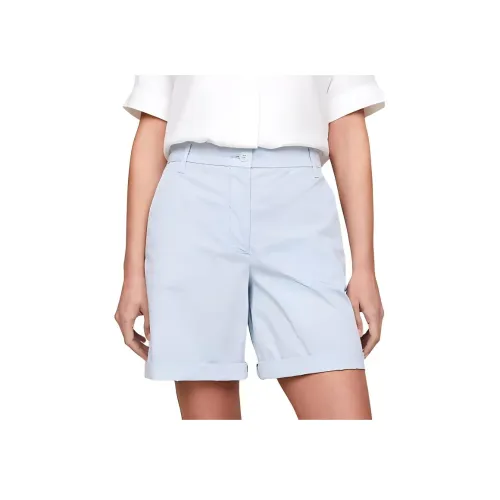 Tommy Hilfiger Синие Женские Повседневные Шорты