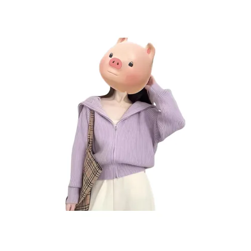 Aghr Фиолетовый Женский Трикотаж