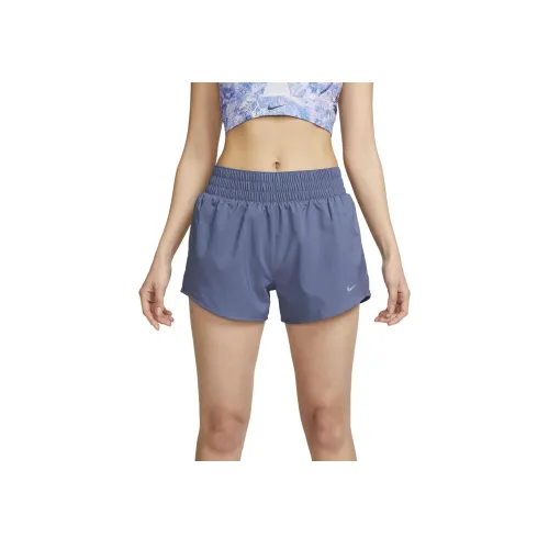 Nike Fen Синий Женские Повседневные Шорты