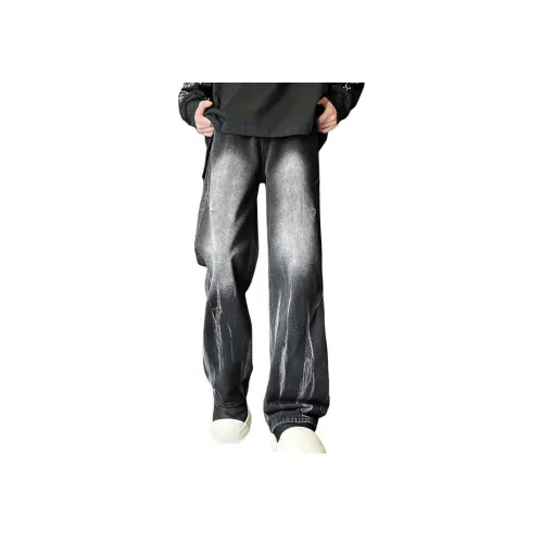 YEARNED Черные Унисекс Джинсы