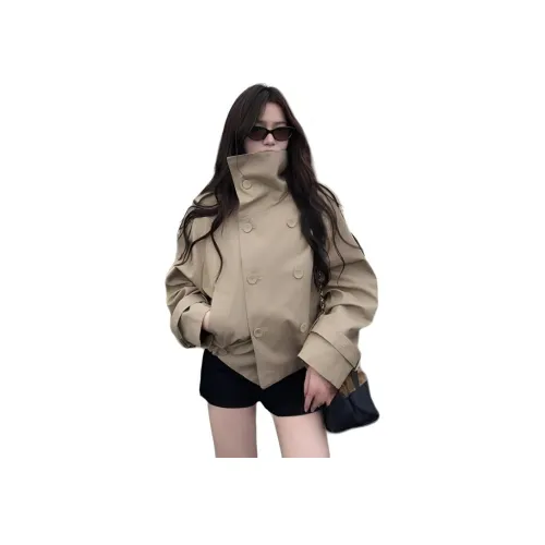 SKYA Хаки Женская тренч-куртка