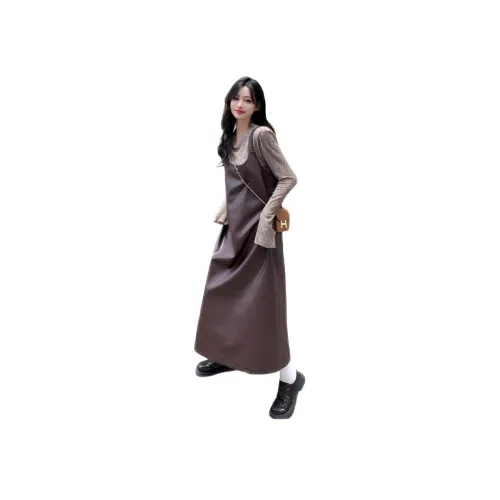 TONYBEAR Длинное платье с длинными рукавами женское