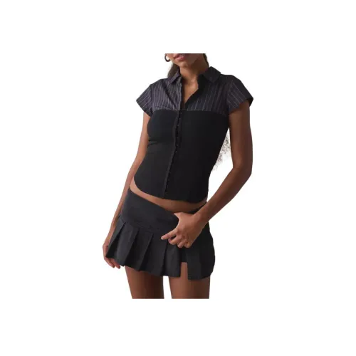 Urban Outfitter Черные Женские Рубашки