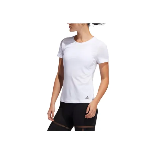 Adidas T-Shirt Женская Белая Черная