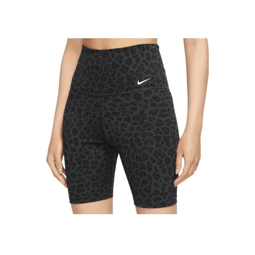 NIKE Темный дымчато-серый Женские спортивные шорты