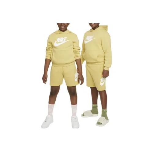 Nike Sportswear Club Флис Kids Шорты Детский Желтый