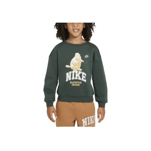 nike Свитшот Icon Винтажный зеленый для детей 3-7 лет