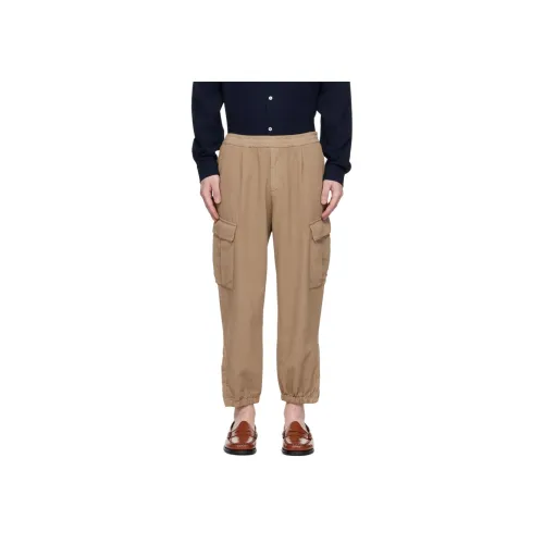 Barena Khaki Мужские Карго Брюки