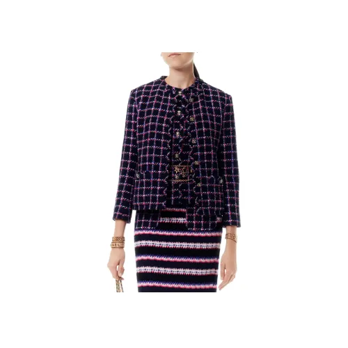 CHANEL 24 Весенний Летний Новый Приход Куртки и Пальто Женские Многоцветные